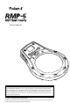 Roland RMP-5 Owner's Manual
