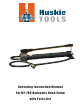 Huskie Tools HP-700 Operating Instructions Manual