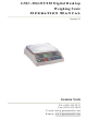 Gamma Scale GMC-206 Operation Manual