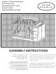 Orbelle EVA CRIB 312 Assembly Instructions Manual