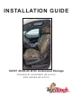 TigerTough Group 62307 Installation Manual