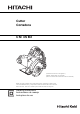 Hitachi CM 4SB2 Handling Instructions Manual