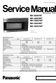 Panasonic NN-S262SF Service Manual