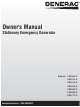 Generac Power Systems 005564-0 Owner's Manual