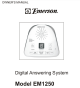 Emerson EM1250 Owner's Manual