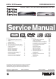 Philips DVDR5350H/02 Service Manual