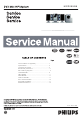 Philips MCD298 Service Manual