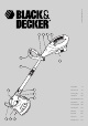 Black & Decker GLC 2500 Instructions Manual