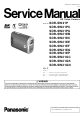 Panasonic SDR-SW21P Service Manual