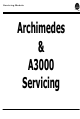 Acorn computer A3000 Servicing