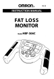 Omron HBF-306 Instruction Manual