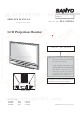 Sanyo PLV-55WM1 Service Manual