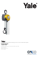 Yale yalelift 360 Operating Instructions Manual