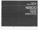 National Semiconductor NS500 Instructions Manual