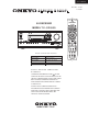 Onkyo TX-SR800 Service Manual
