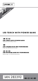 LIVARNOLUX 283392 Operation And Safety Notes