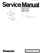 Panasonic DVD-LV75 Service Manual