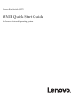 Lenovo RackSwitch G8272 Quick Start Manual