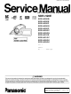 Panasonic SDR-H20EE Service Manual