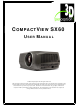 3D Perception COMPACTVIEW SX60 User Manual