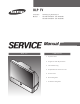 Samsung HLR4677WX/XAA Service Manual