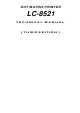 Star Micronics LC-8521 Technical Manual