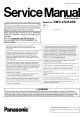 Panasonic DMR-XS350EB Service Manual