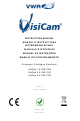 VWR International VisiCam 1.3 Instruction Manual