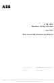 ABB ACS 6000 Service And Maintenance Manual