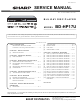 Sharp BD-HP17U Service Manual
