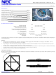 NEC V404 Installation Manual