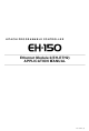 Hitachi EH-150 Applications Manual