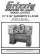 Grizzly G0750G Owner's Manual