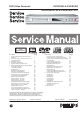 Philips DVDR3355 Service Manual
