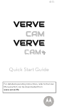 Motorola VERVE CAM Quick Start Manual