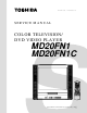 Toshiba MD20FN1 Service Manual