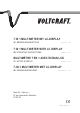 VOLTCRAFT 23 87 82 Operating Instructions Manual