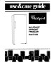 Whirlpool EV130N Use & Care Manual