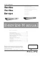 Philips DVP5100 Service Manual