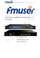 FMUser FUTV4311A User Manual