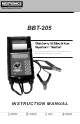 Banner BBT-205 Instruction Manual