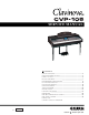 Yamaha CLAVINOVA CVP-105 Service Manual
