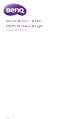 BenQ QCast Mirror QP20 Quick Start Manual