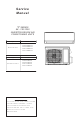 Johnson Controls DHP09CSB21S Service Manual