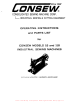 Consew 18 Operating Instructions And Parts List Manual