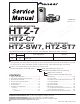 Pioneer HTZ-7 Service Manual