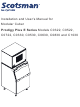 Scotsman C0322 Installation And User Manual