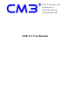 CM3-Computer USB 2.0 Fax Modem User Manual