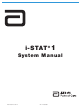 ABBOTT I-STAT 1 SYSTEM MANUAL Pdf Download | ManualsLib