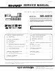 Sharp SD-AS10 Service Manual
